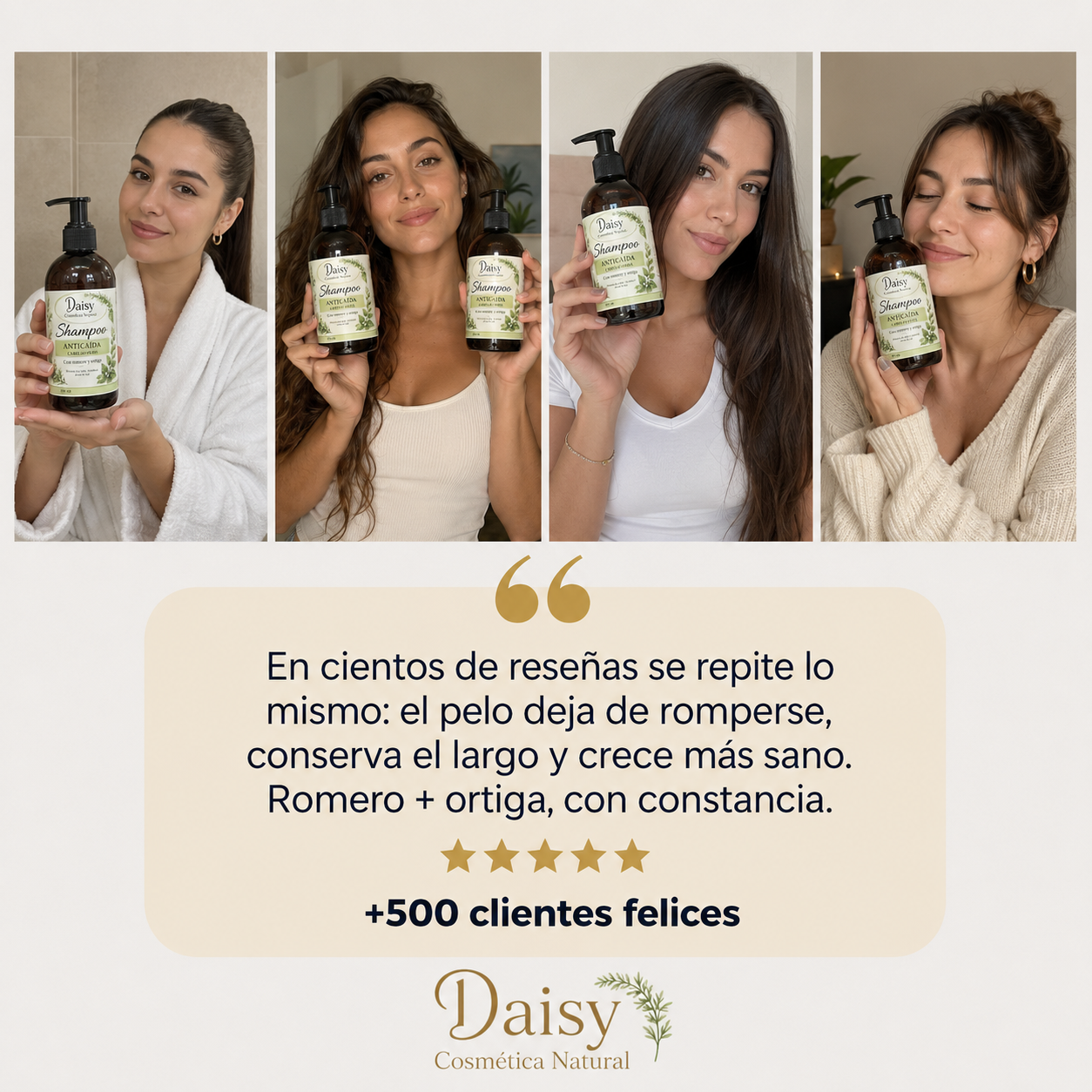 DAISY Shampoo Anticaída y Crecimiento