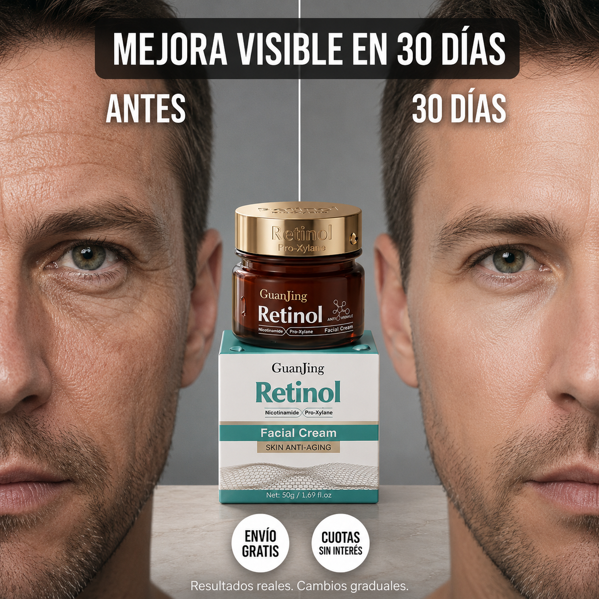 Crema Anti Age - Reconstruí el colágeno que perdiste en 30 días