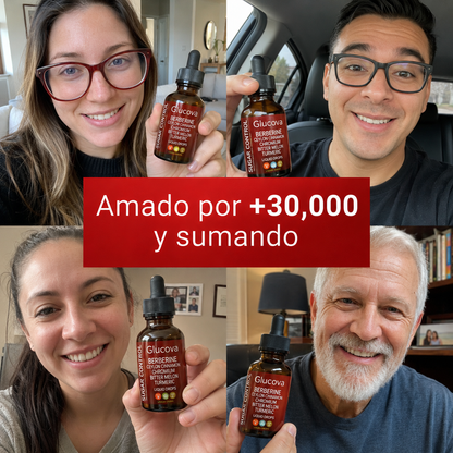 Glucova Apoyo natural para la Glucosa, Energia y antojos